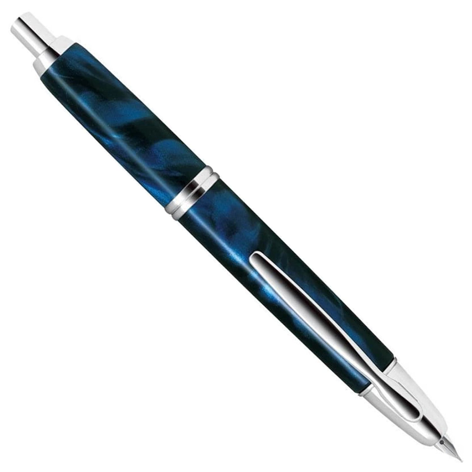 Pilot Capless Marble Blue CT Fountain Pen (Special Edition)