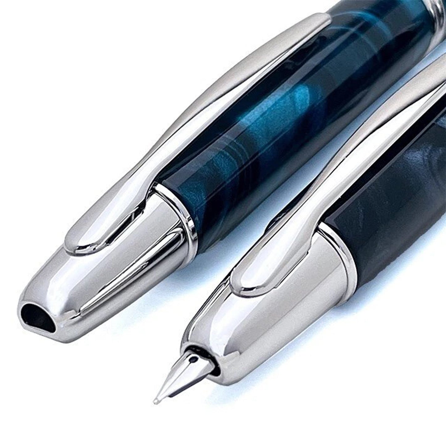Pilot Capless Marble Blue CT Fountain Pen (Special Edition)