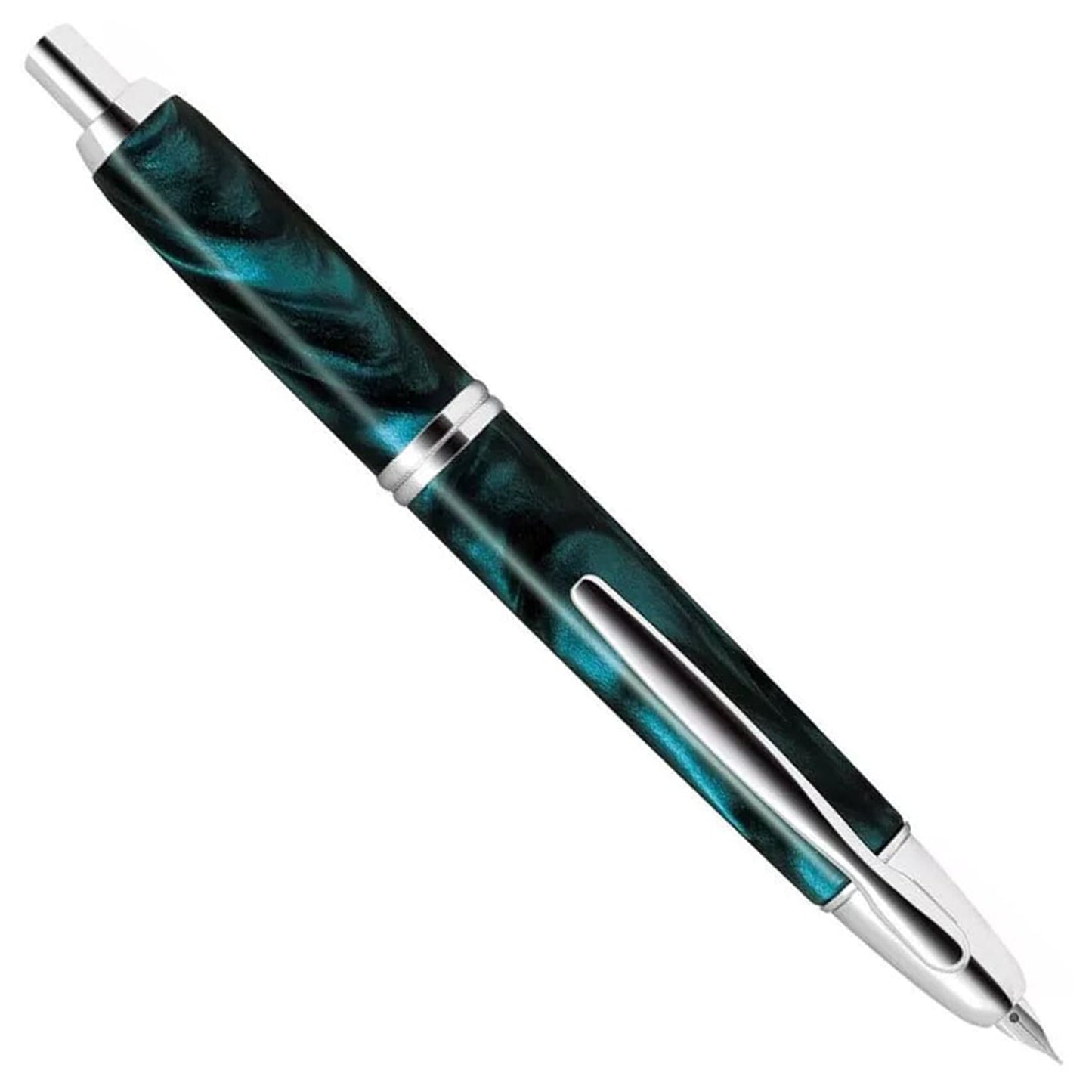 Pilot Capless Marble Green CT Fountain Pen (Special Edition)