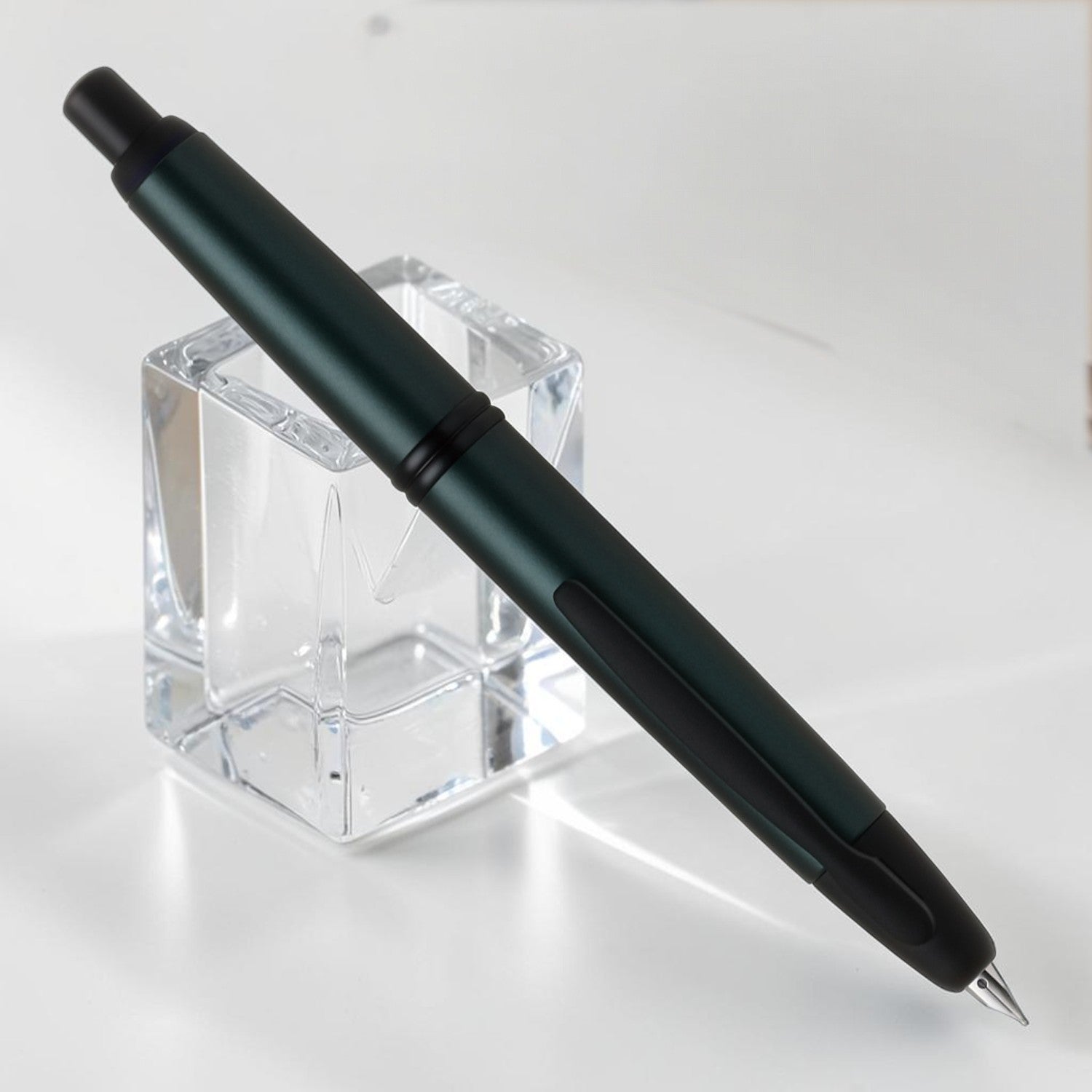 Pilot Capless Matte Green PVD Fountain Pen (Limited Edition)