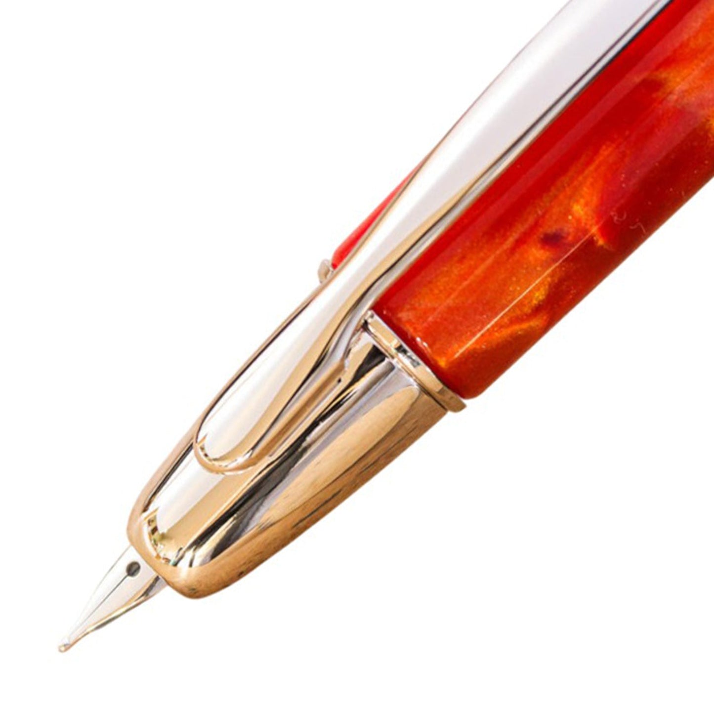 Pilot Capless Marble Orange CT Fountain Pen (Special Edition)