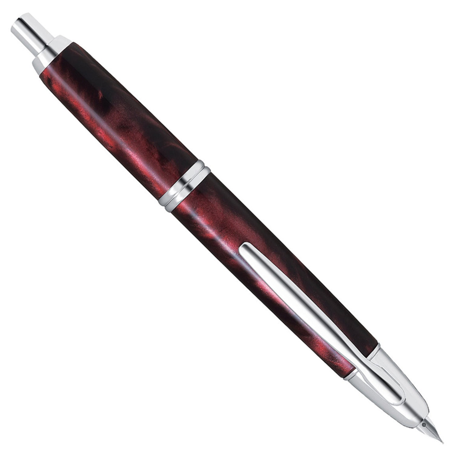 Pilot Capless Marble Red CT Fountain Pen (Special Edition)