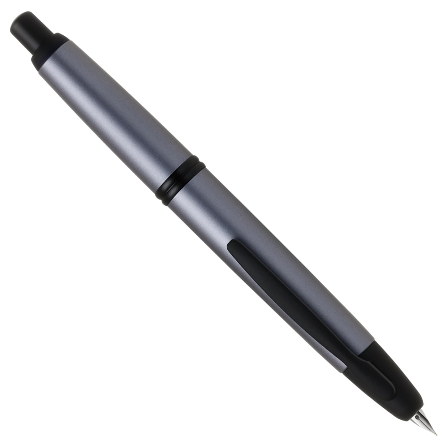 Pilot Capless Matte Silver PVD Fountain Pen (Limited Edition)