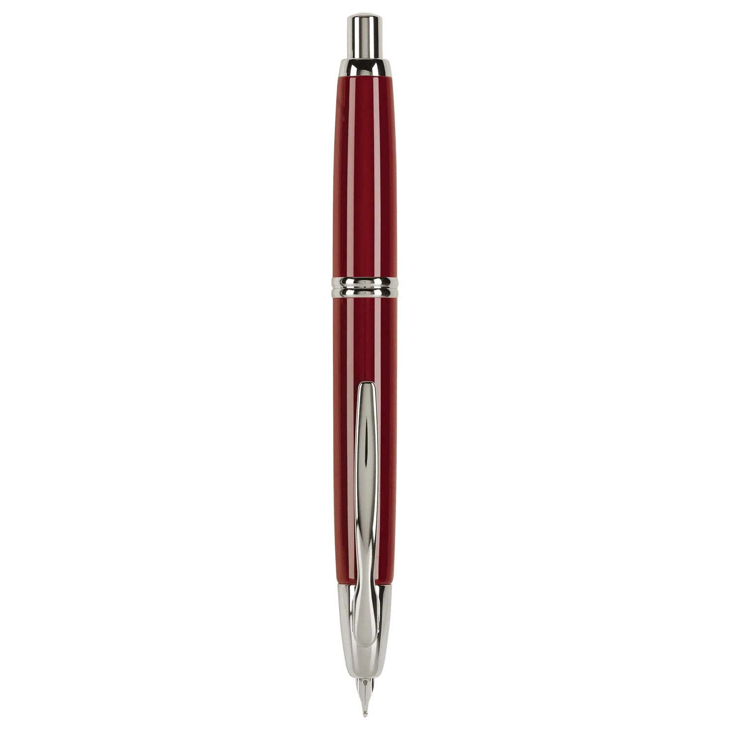 Pilot Capless Red/Rhodium CT Fountain Pen