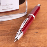 Pilot Capless Red/Rhodium CT Fountain Pen