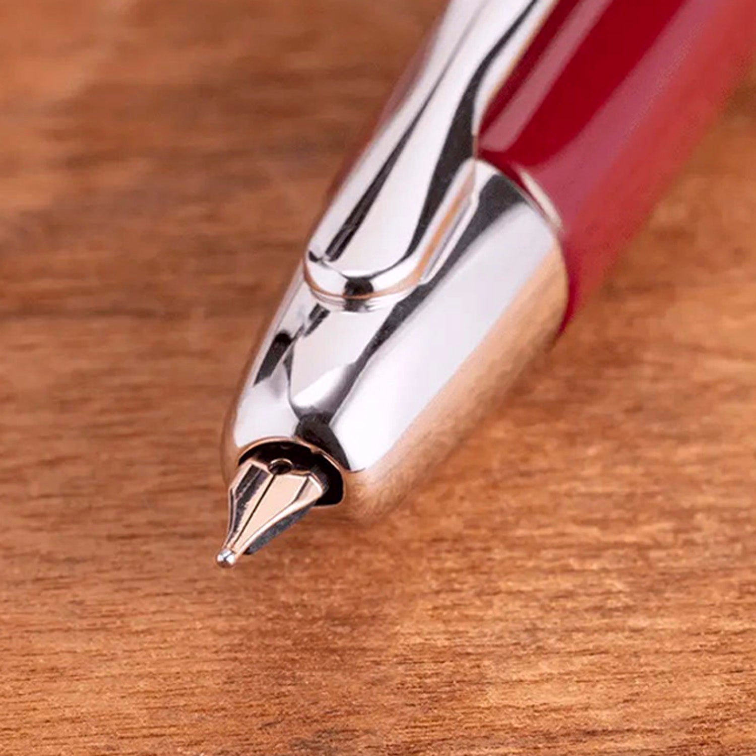 Pilot Capless Red/Rhodium CT Fountain Pen