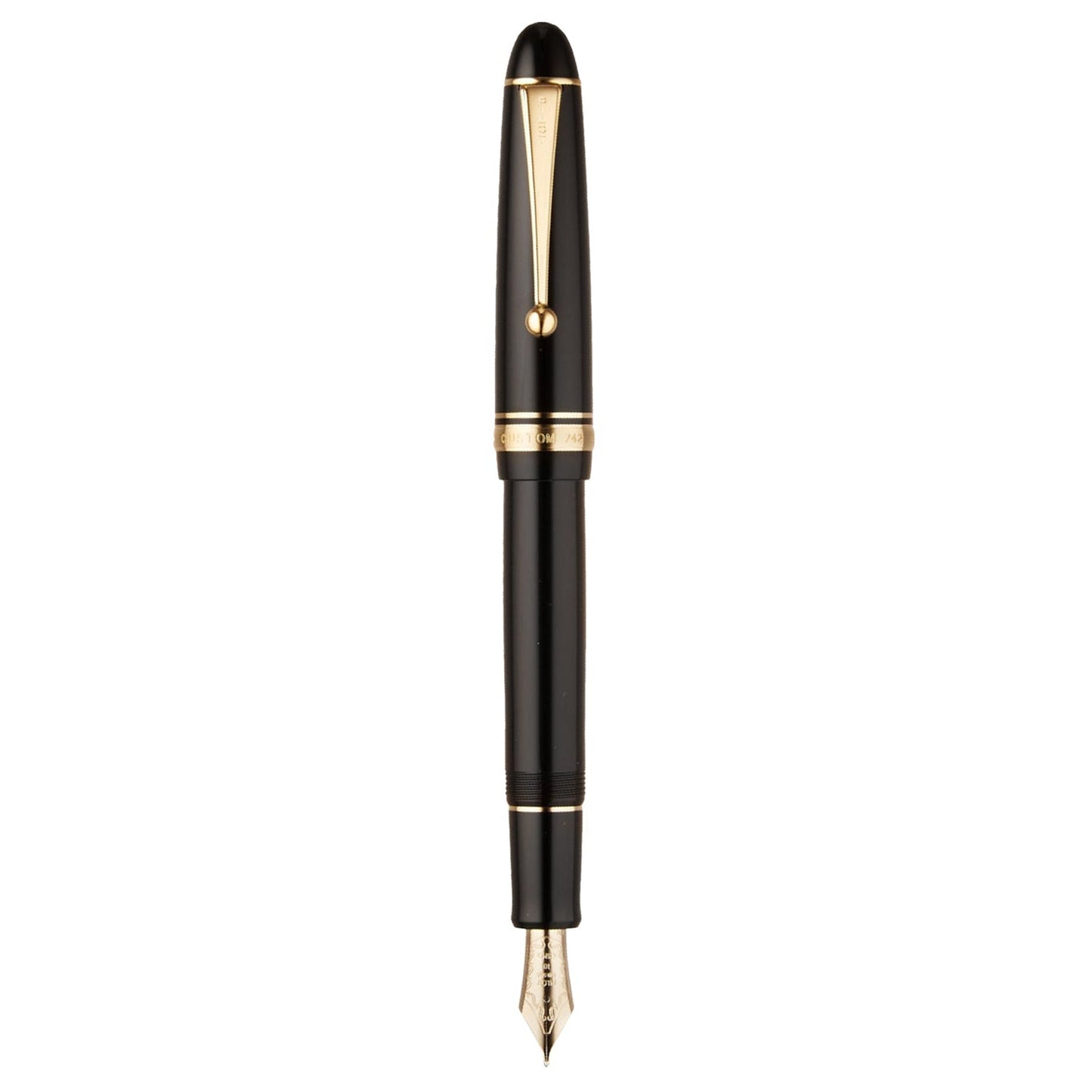 Pilot Custom 742 Black GT Fountain Pen