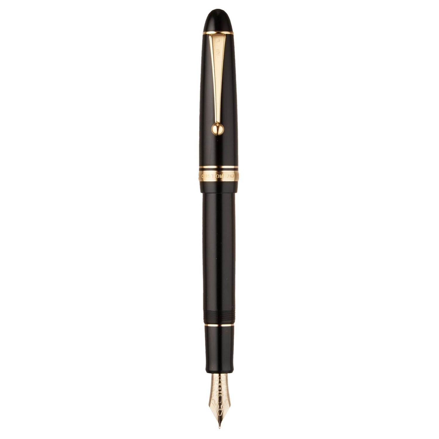Pilot Custom 742 Black GT Fountain Pen