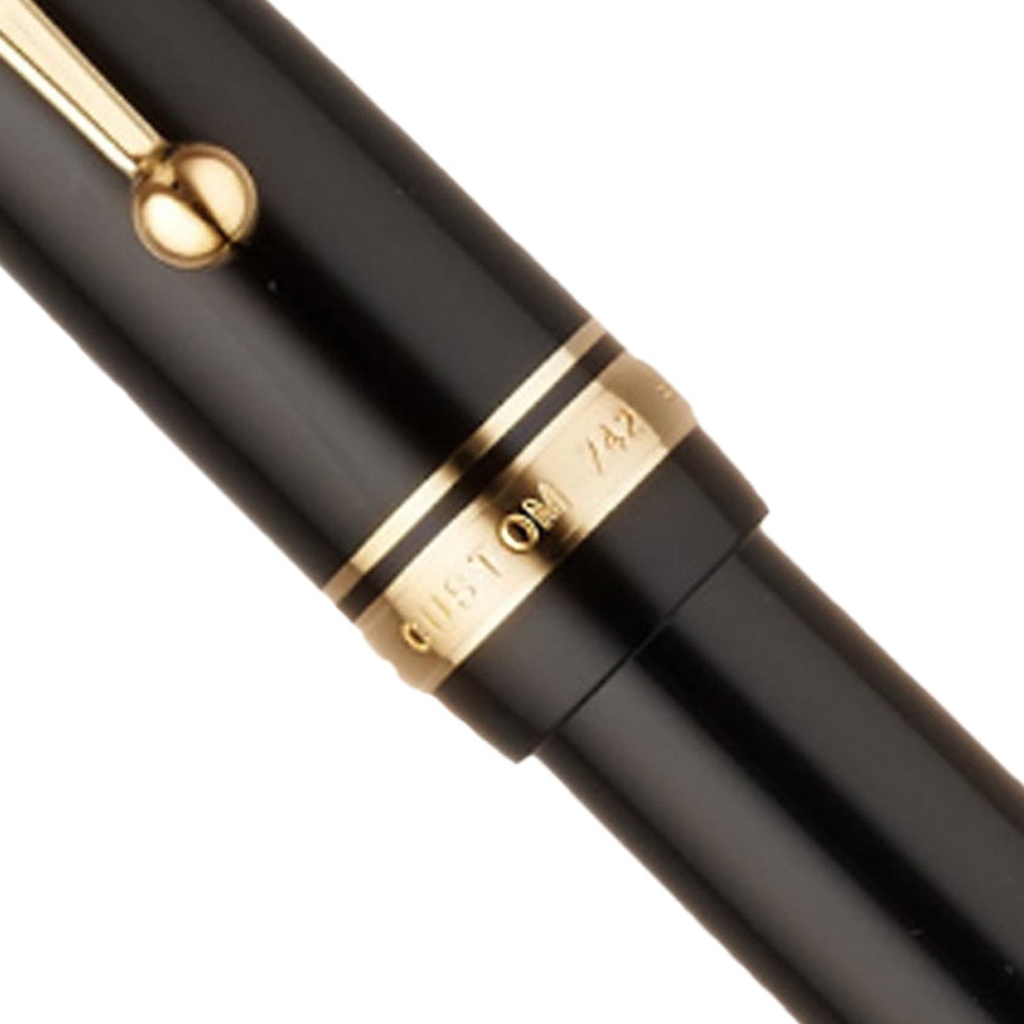 Pilot Custom 742 Black GT Fountain Pen