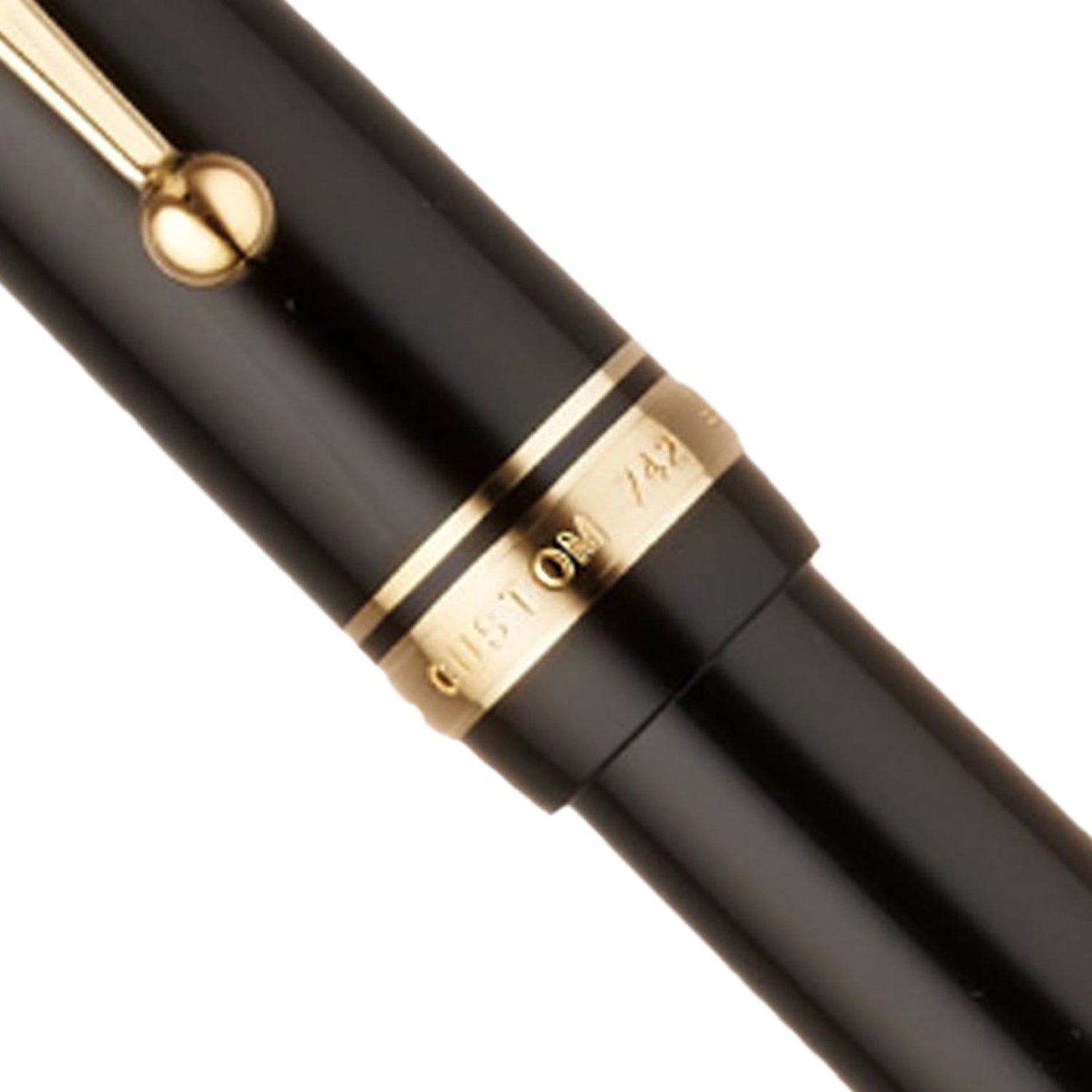 Pilot Custom 742 Black GT Fountain Pen