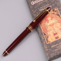 PILOT 万年筆 CUSTOM 743 Pilot Custom 743 Red GT Fountain Pen – 14Kt Gold Medium Nib