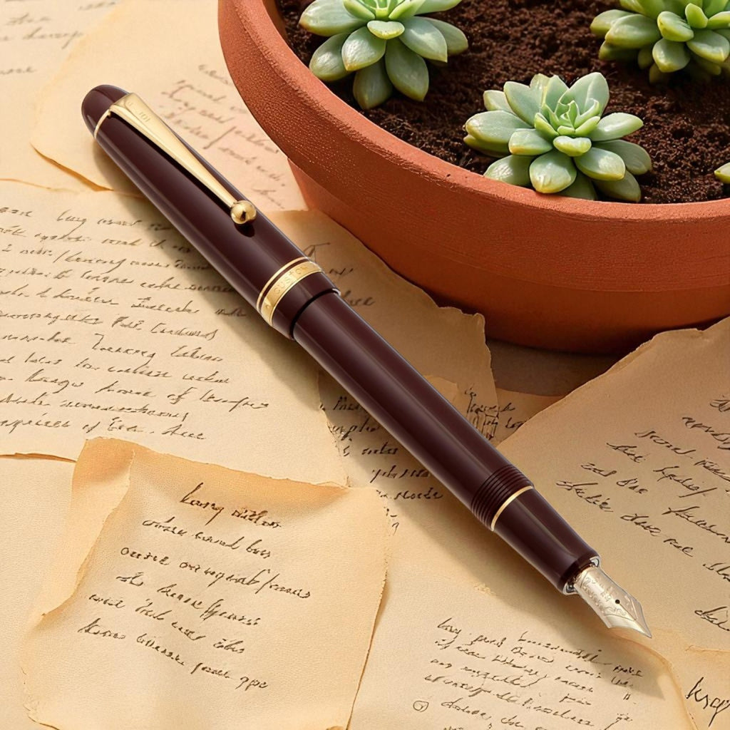 Pilot Custom 74 Dark Red GT Fountain Pen