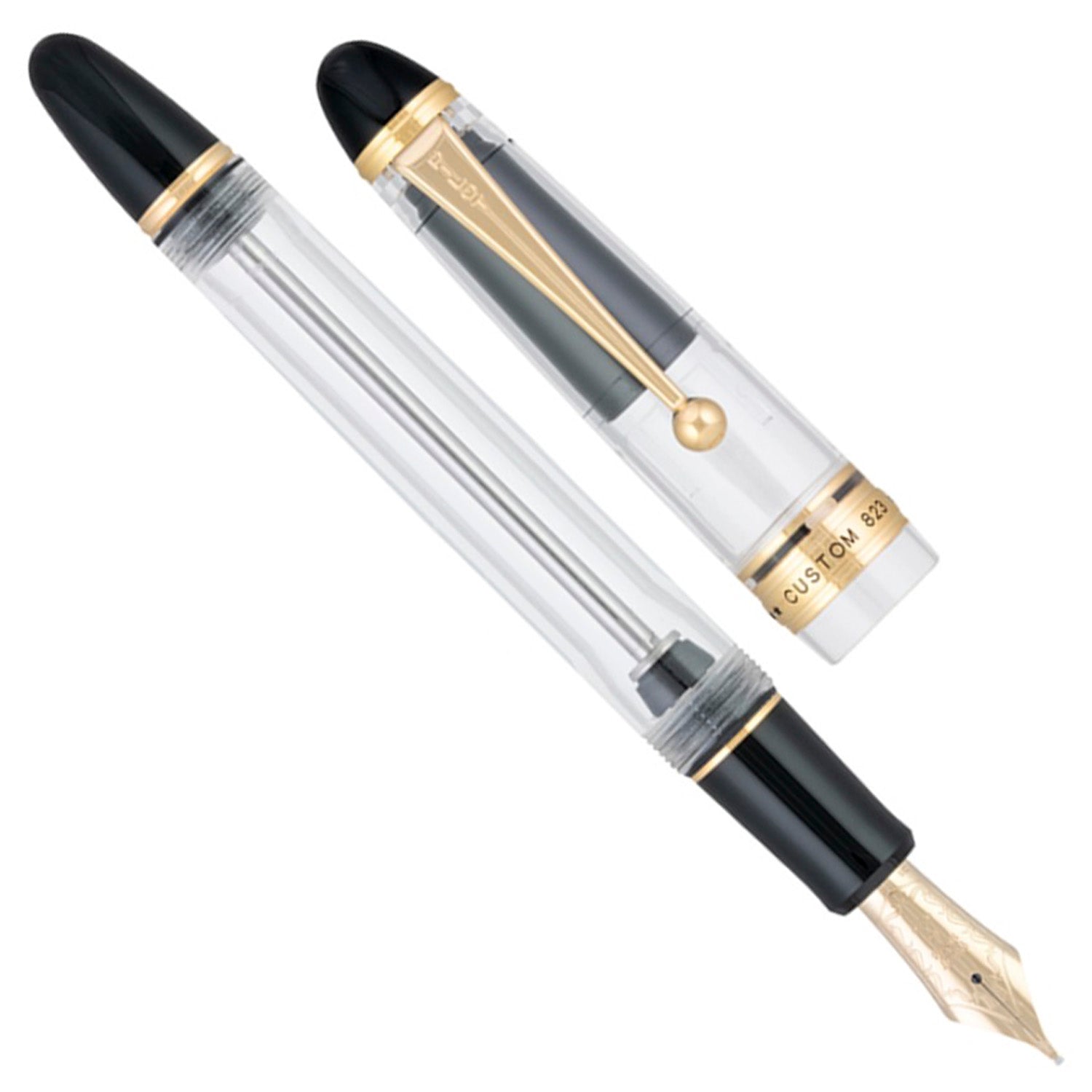 Pilot Custom 823 Clear GT Fountain Pen