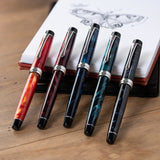 Pilot Custom Heritage SE Marble Blue CT Fountain Pen