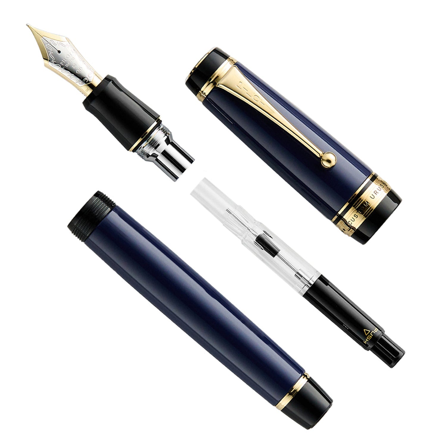 Pilot Custom Urushi Blue GT Fountain Pen
