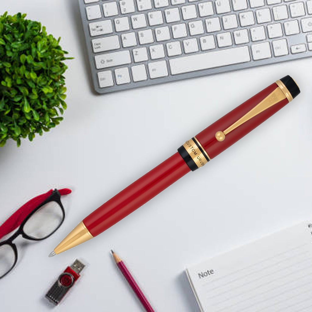 Pilot Custom Urushi Vermillion GT Ballpoint Pen BKV45SRREX