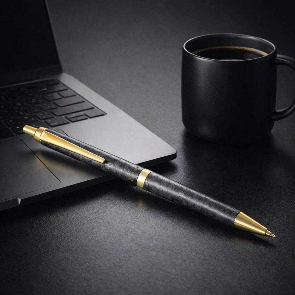 Pilot Cavalier Black/Grey GT Ballpoint Pen BCAN-3SR-BGY-EX