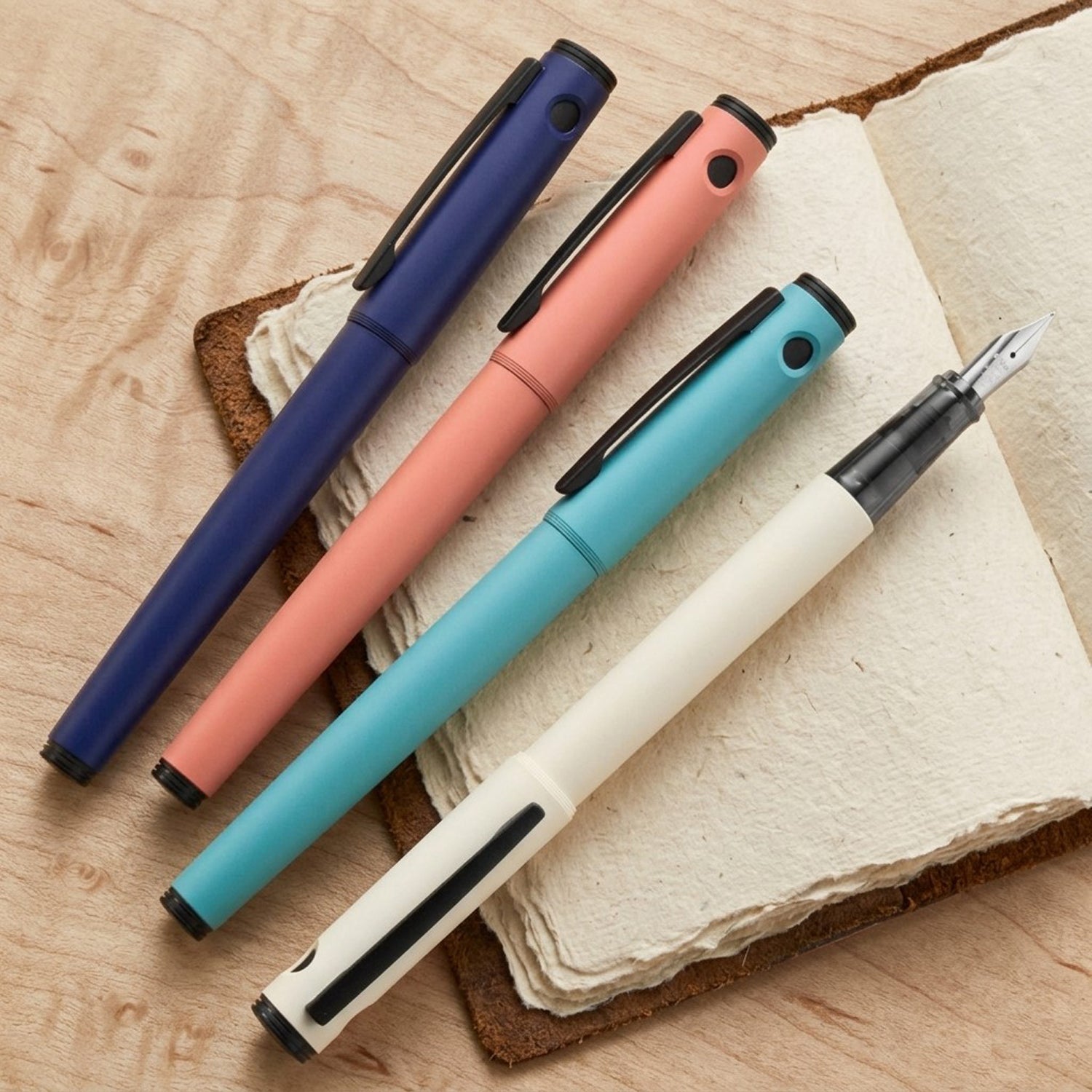 Pilot Explorer Matte Turquoise PVD Fountain Pen