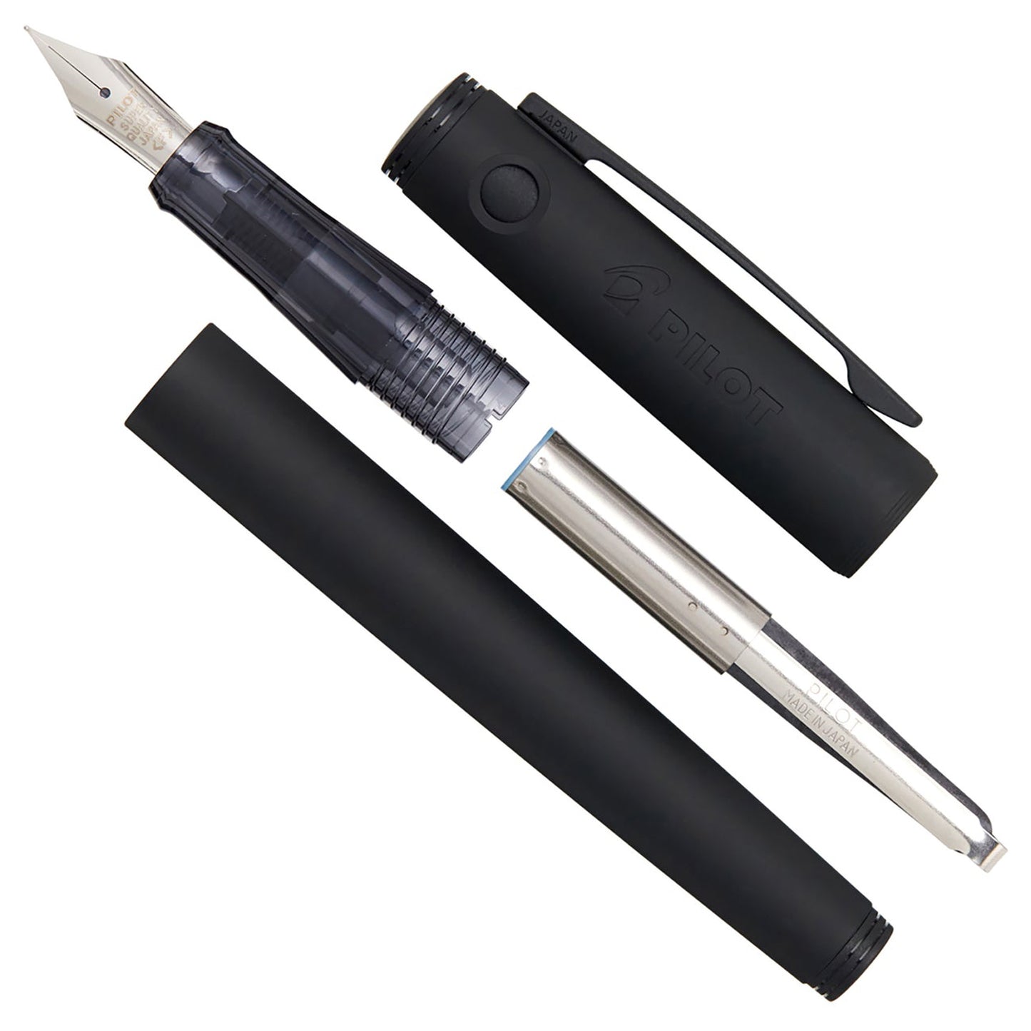 Pilot Explorer Matte Black PVD Fountain Pen