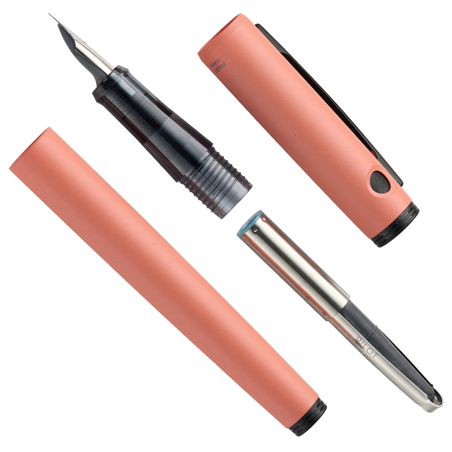 Pilot Explorer Matte Coral PVD Fountain Pen
