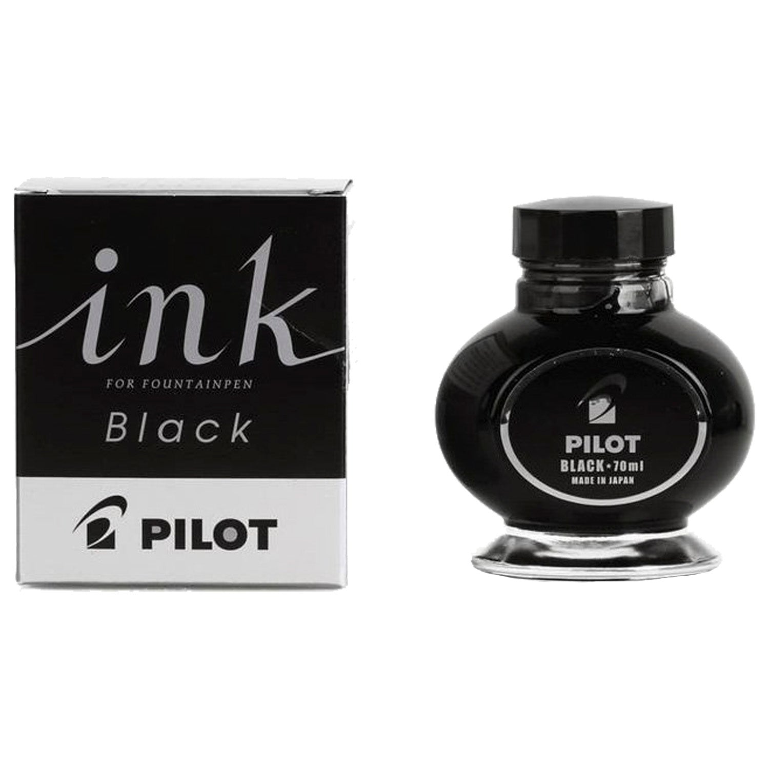 Pilot Ink Bottle (Black - 70 ML) ?INK-70-B