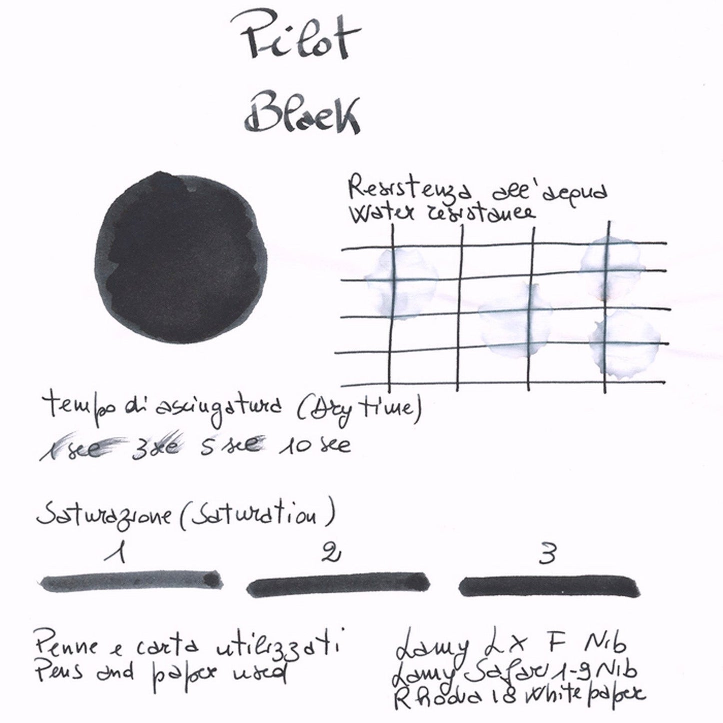 Pilot Ink Bottle (Black - 70 ML) ?INK-70-B