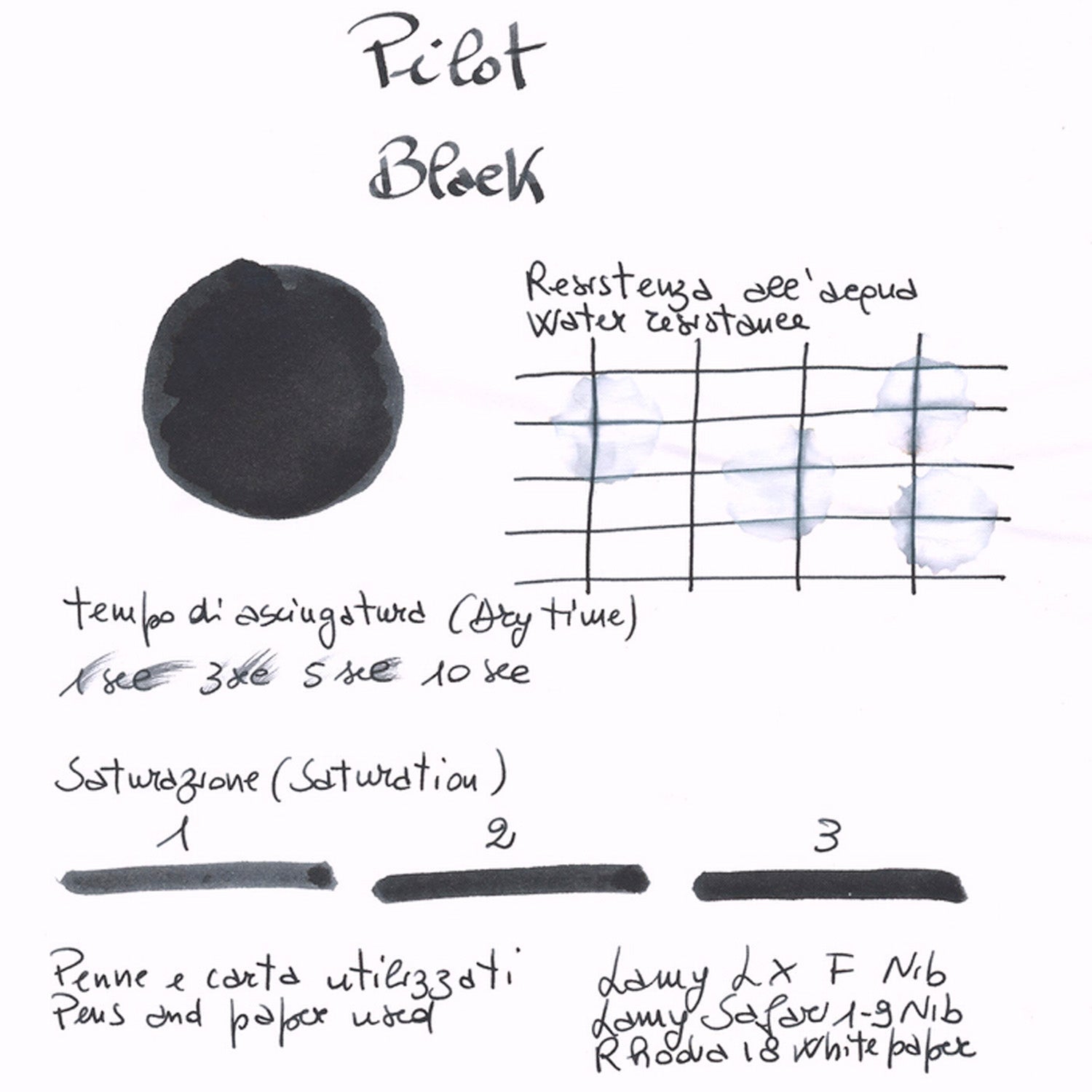 Pilot Ink Bottle (Black - 70 ML) ?INK-70-B