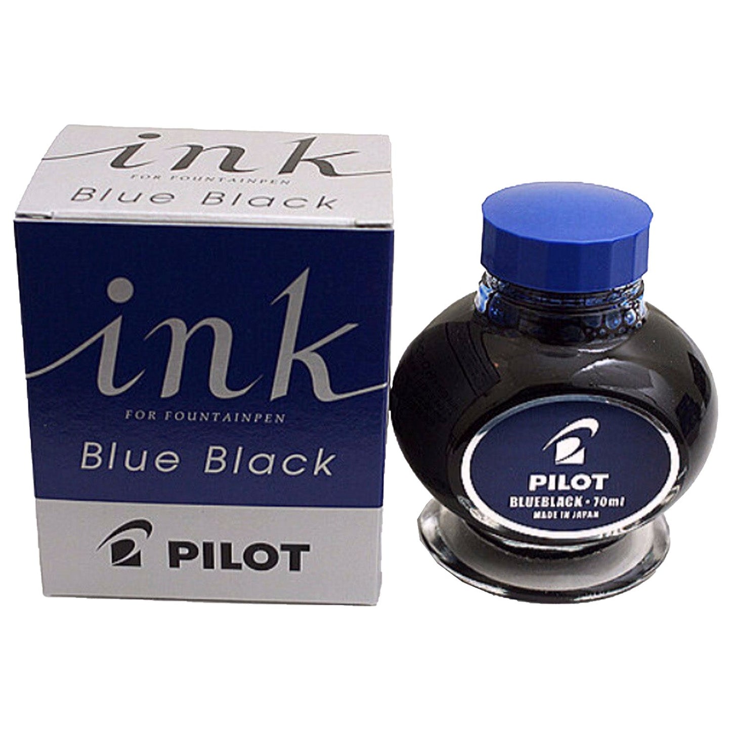 Pilot Ink Bottle (Blue Black - 70 ML) ?INK-70-BB