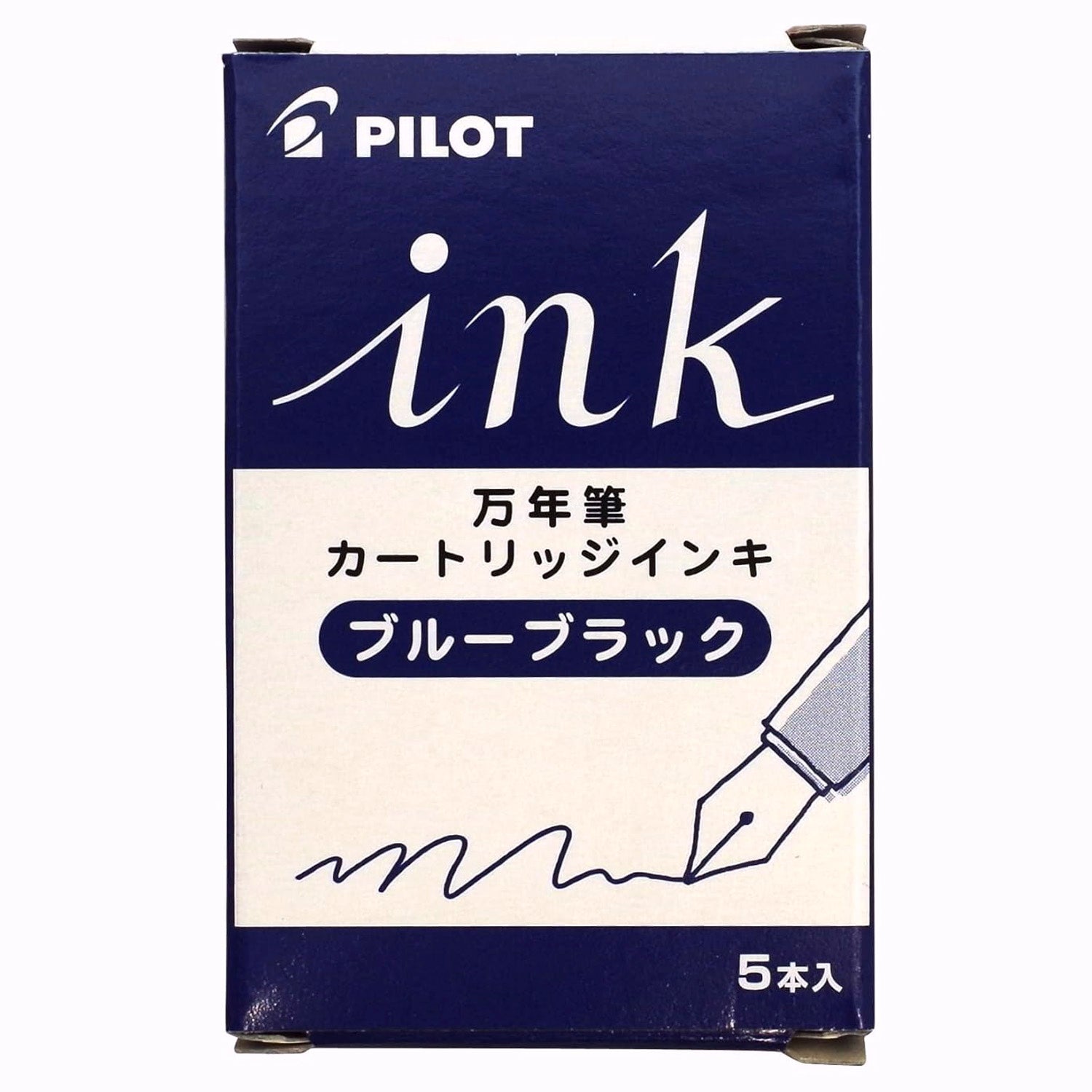Pilot Ink Cartridge (Blue Black - Pack of 5) IRF-5S-BB(EX)