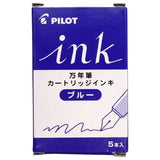 Pilot Ink Cartridge (Blue - Pack of 5) IRF-5S-L(EX)