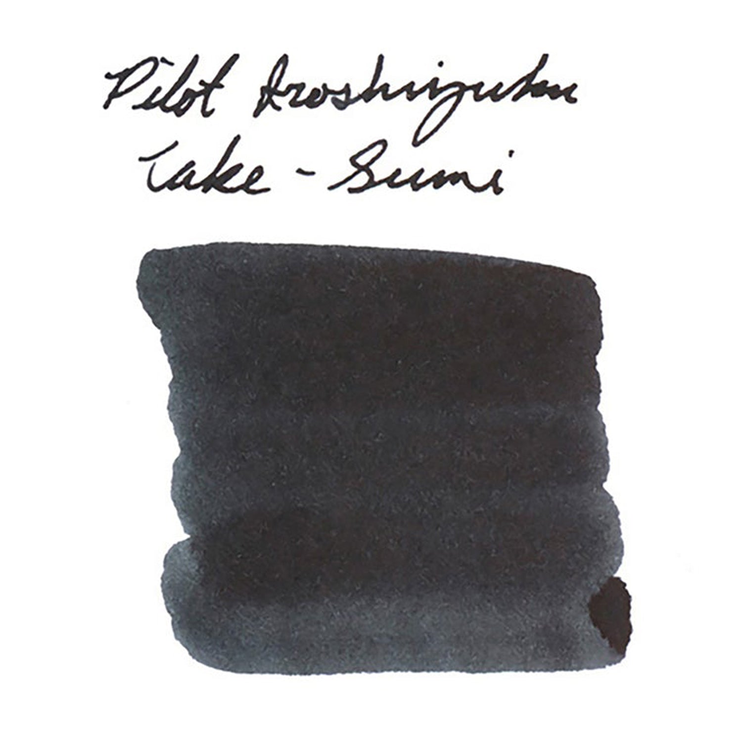 Pilot Iroshizuku Ink Cartridge (Take-Sumi - Pack of 6) IRF6STAKINT