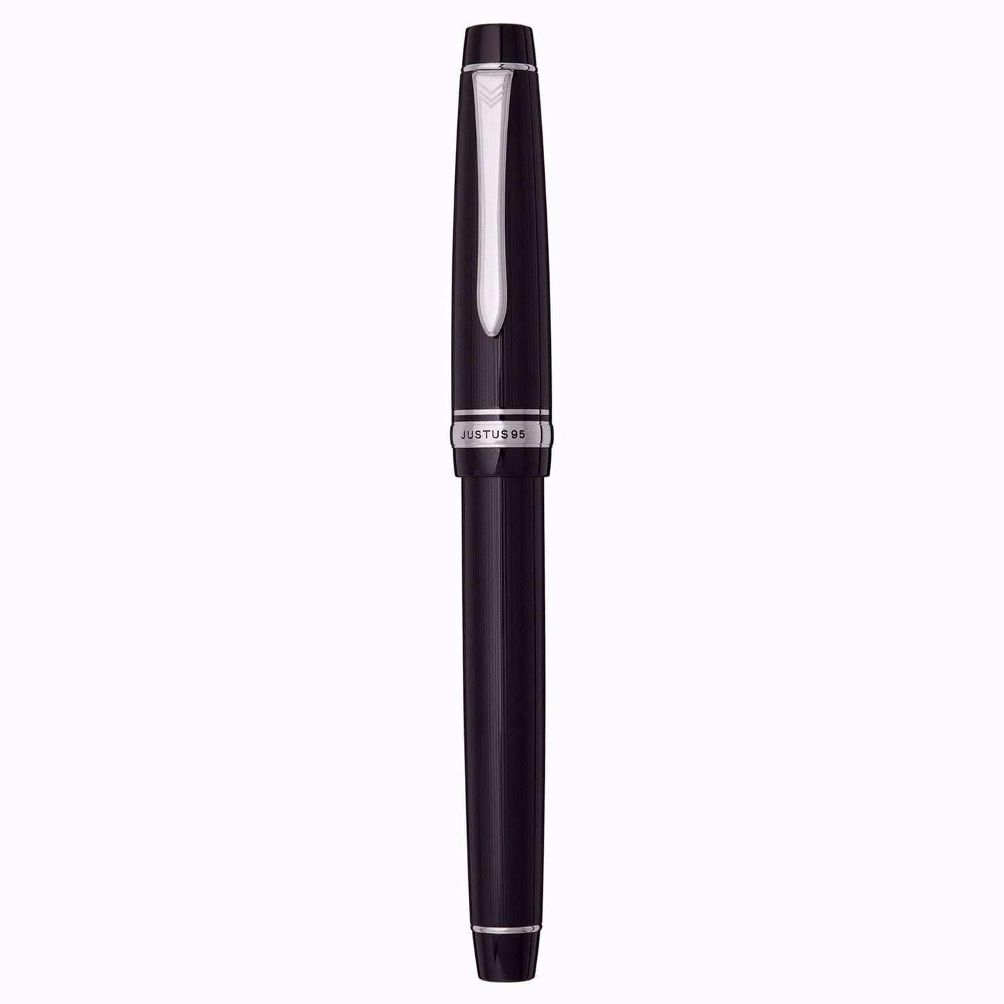 Pilot Justus 95 Stripe Black CT Fountain Pen