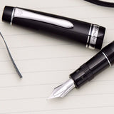 Pilot Justus 95 Stripe Black CT Fountain Pen