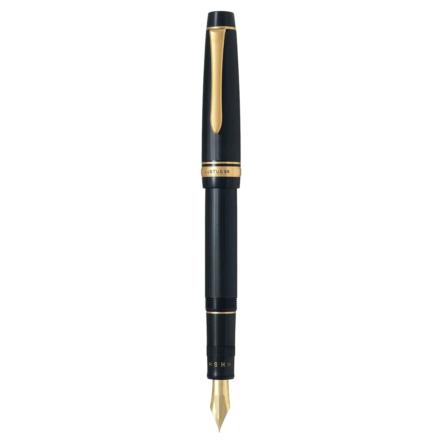 Pilot Justus 95 Stripe Black GT Fountain Pen