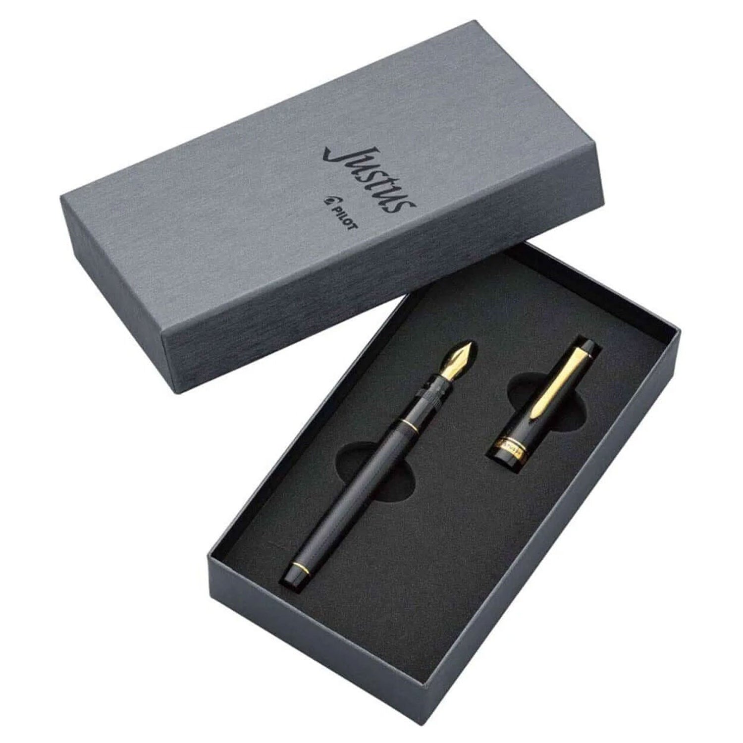 Pilot Justus 95 Stripe Black GT Fountain Pen