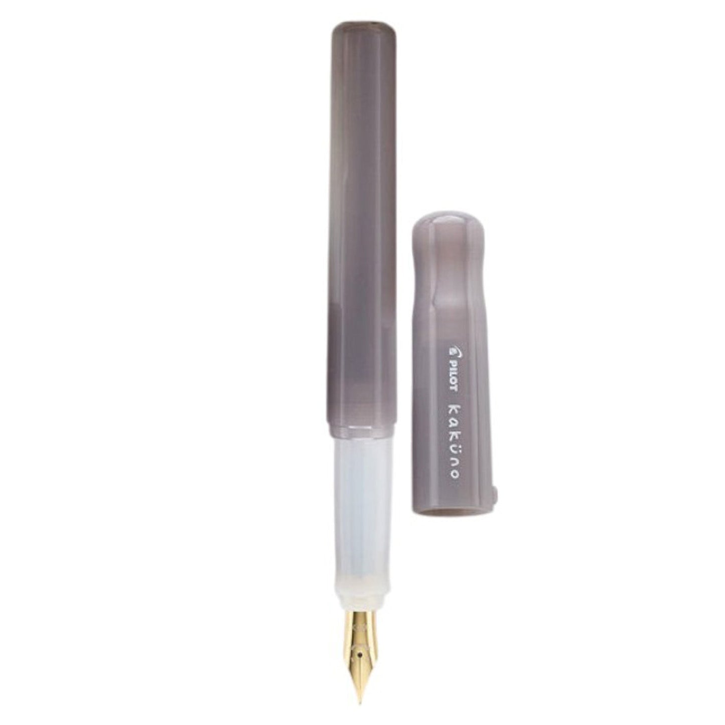 Pilot Kakuno Gray Fountain Pen