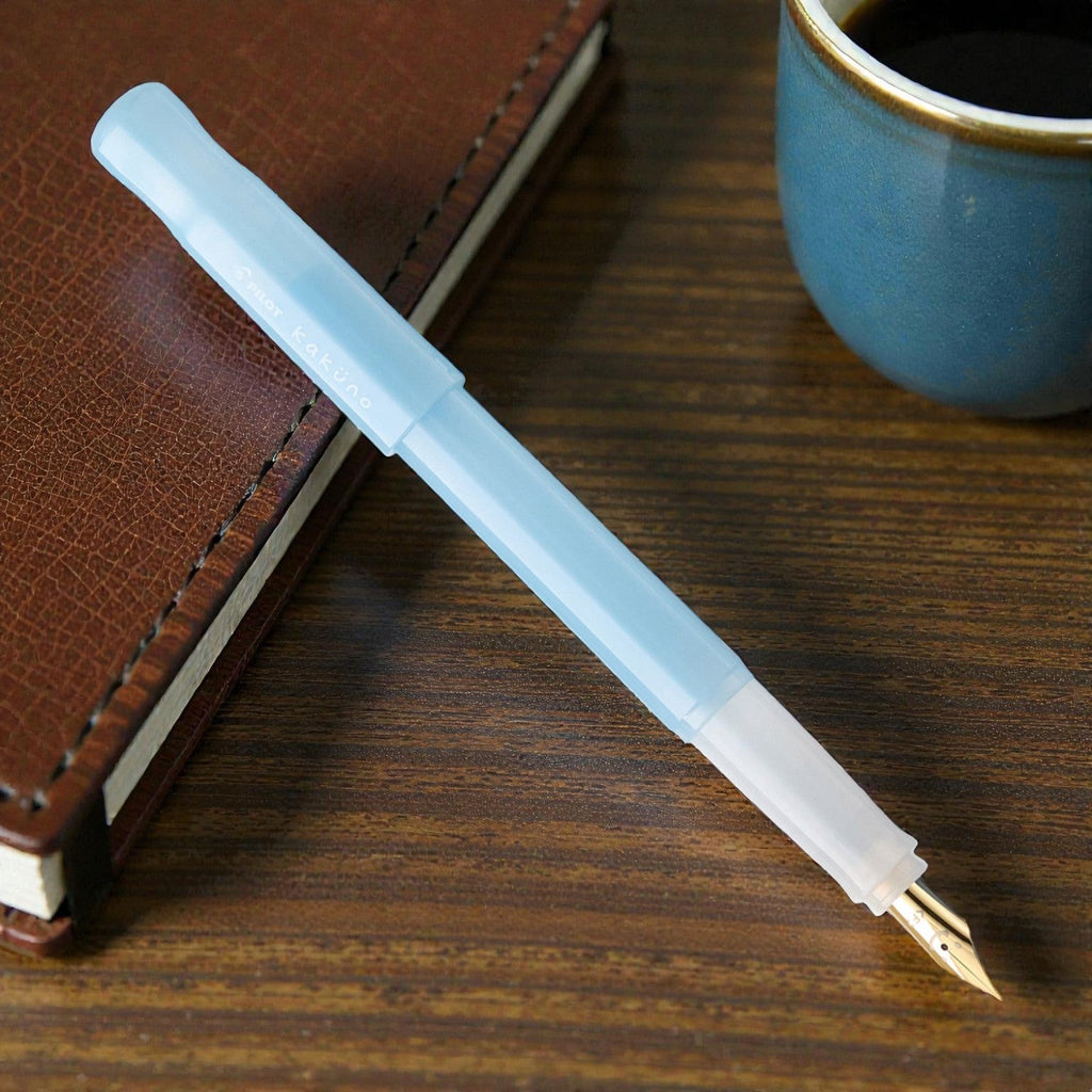 Pilot Kakuno Light Blue Fountain Pen