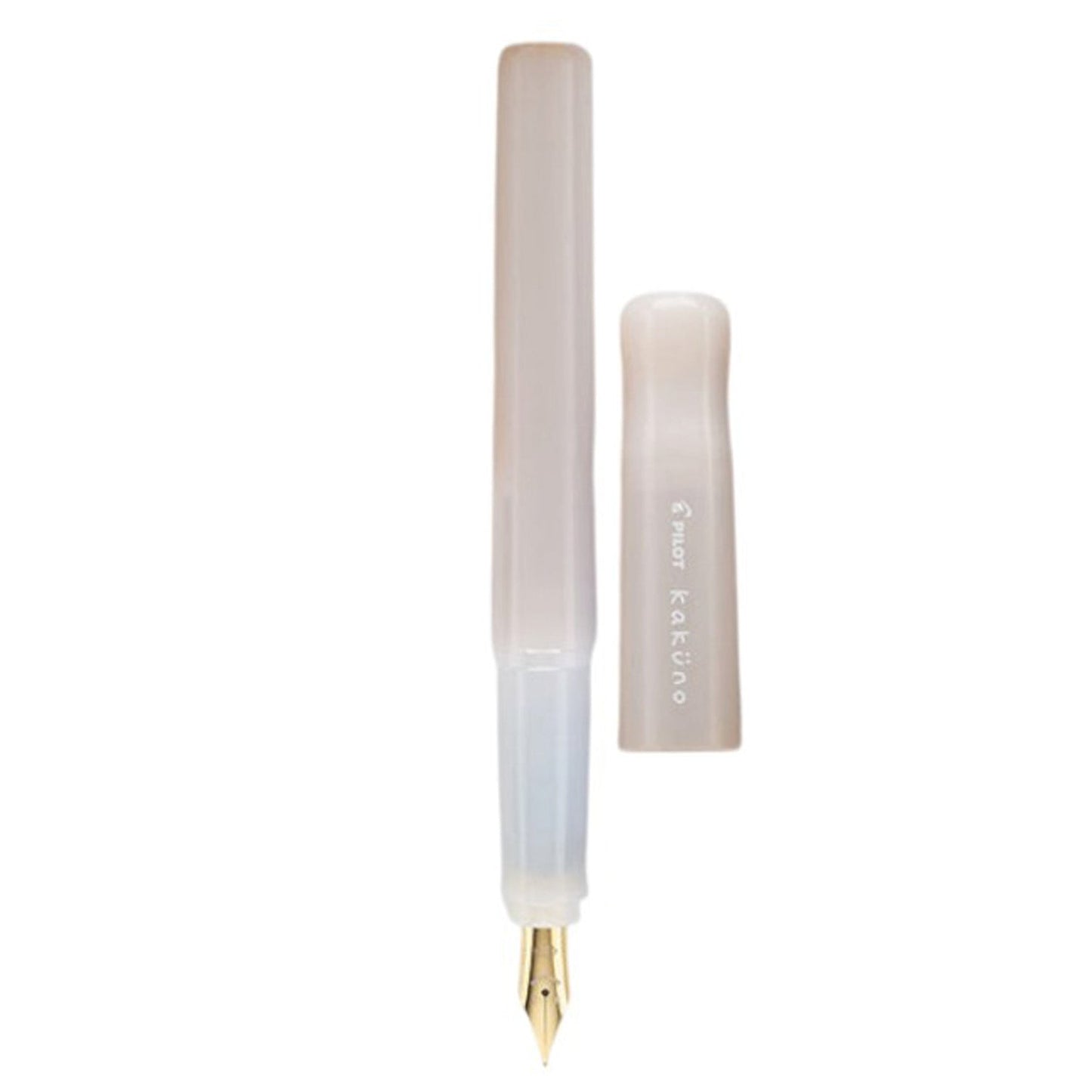 Pilot Kakuno White Fountain Pen