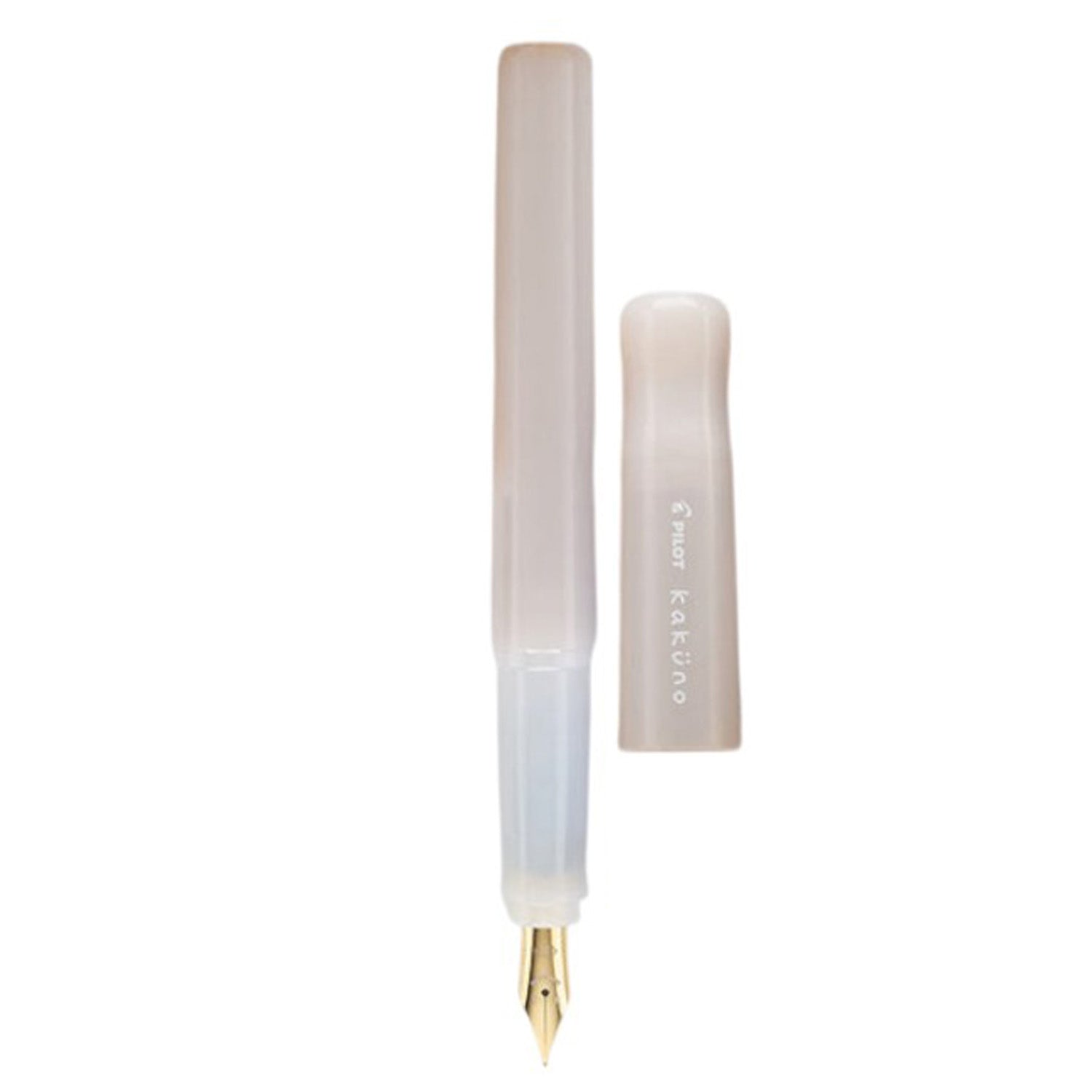 Pilot Kakuno White Fountain Pen