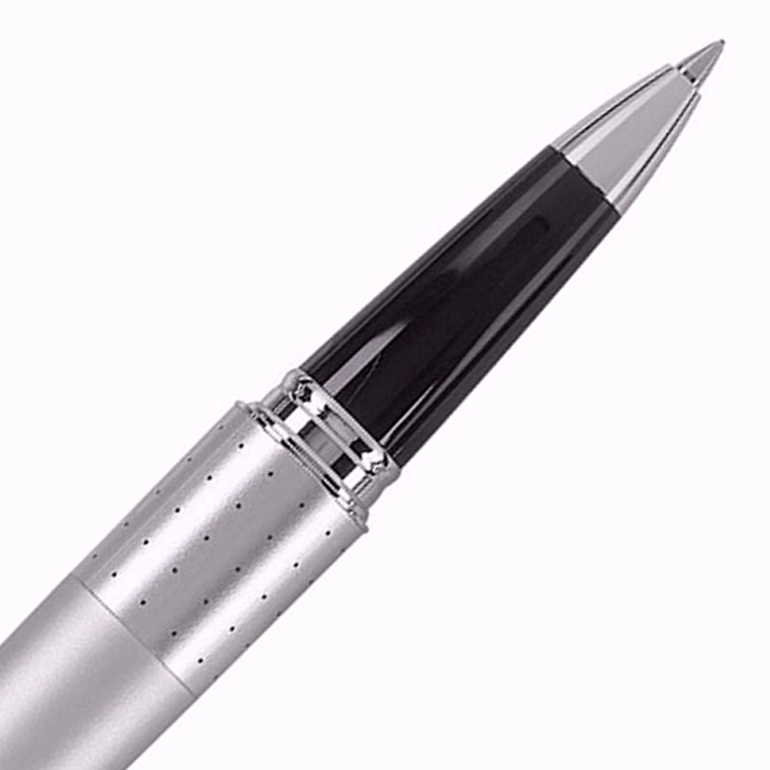 Pilot Metropolitan Silver Dots CT Roller Ball Pen BL-MR1-7-SID-B