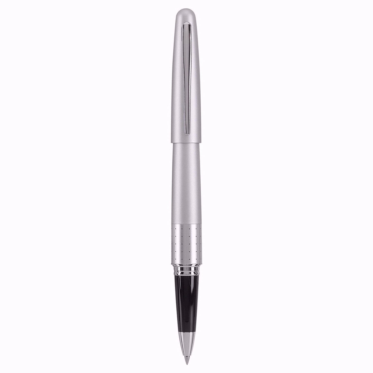 Pilot Metropolitan Silver Dots CT Roller Ball Pen BL-MR1-7-SID-B