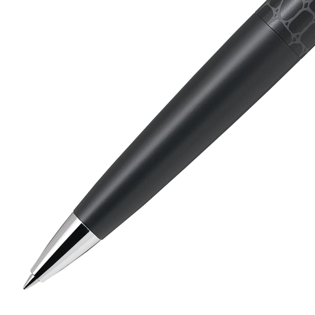 Pilot Metropolitan 02 Black Crocodile Design Ballpoint Pen - Image 3