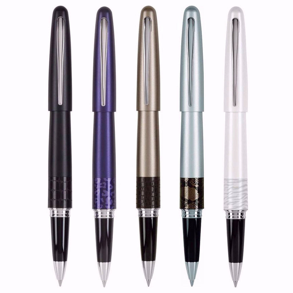 Pilot Metropolitan Crocodile CT Roller Ball Pen BL-MR2-7-CDL-B