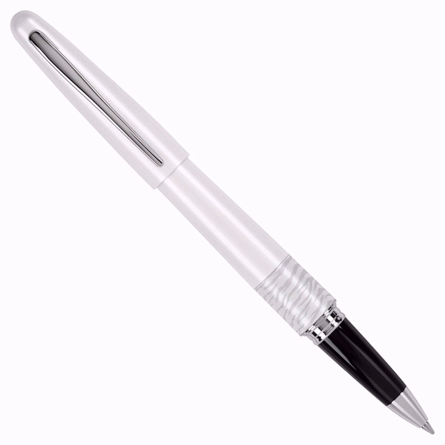 Pilot Metropolitan White Tiger CT Roller Ball Pen BL-MR2-7-WTG-B