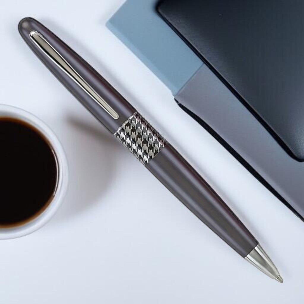 Pilot Metropolitan MR3 Retro Pop Metallic Gray CT Ballpoint Pen BP-MR3-HT