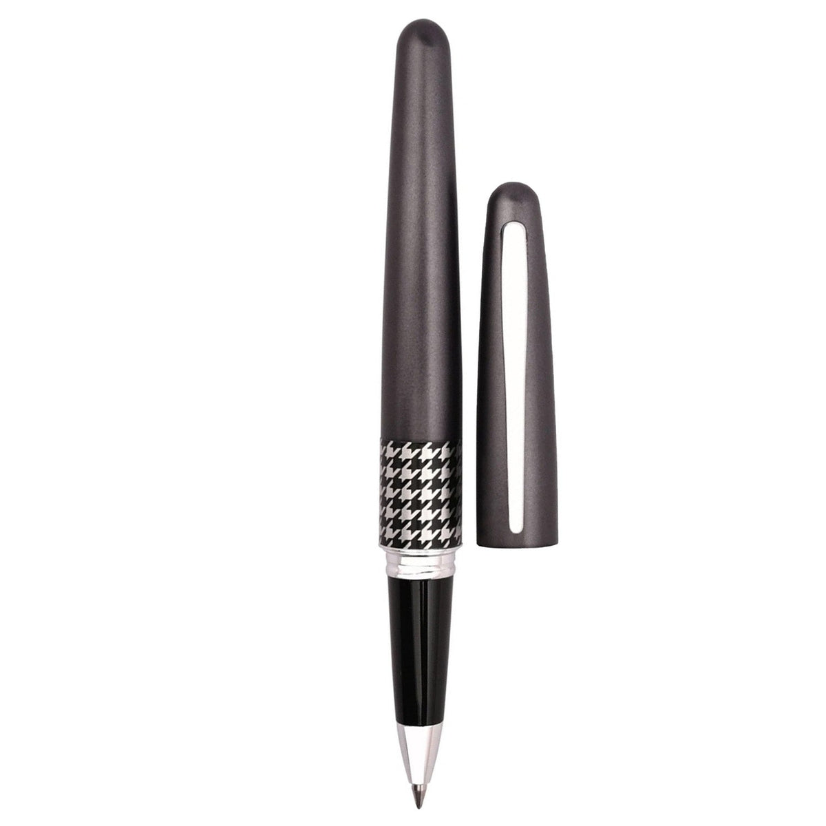 Pilot Metropolitan MR3 Retro Pop Metallic Gray CT Roller Ball Pen BLVB-MR3-HT