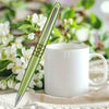 Pilot Metropolitan MR3 Retro Pop Metallic Light Green CT Ballpoint Pen BP-MR3-MB