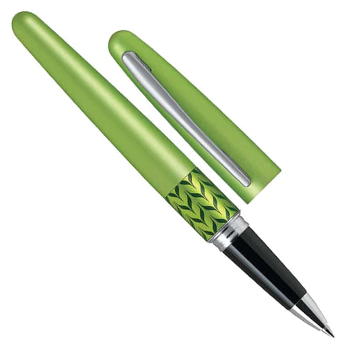 Pilot Metropolitan MR3 Retro Pop Metallic Light Green CT Roller Ball Pen BLVB-MR3-MB