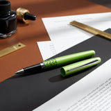 Pilot Metropolitan MR3 Retro Pop Metallic Light Green CT Roller Ball Pen BLVB-MR3-MB