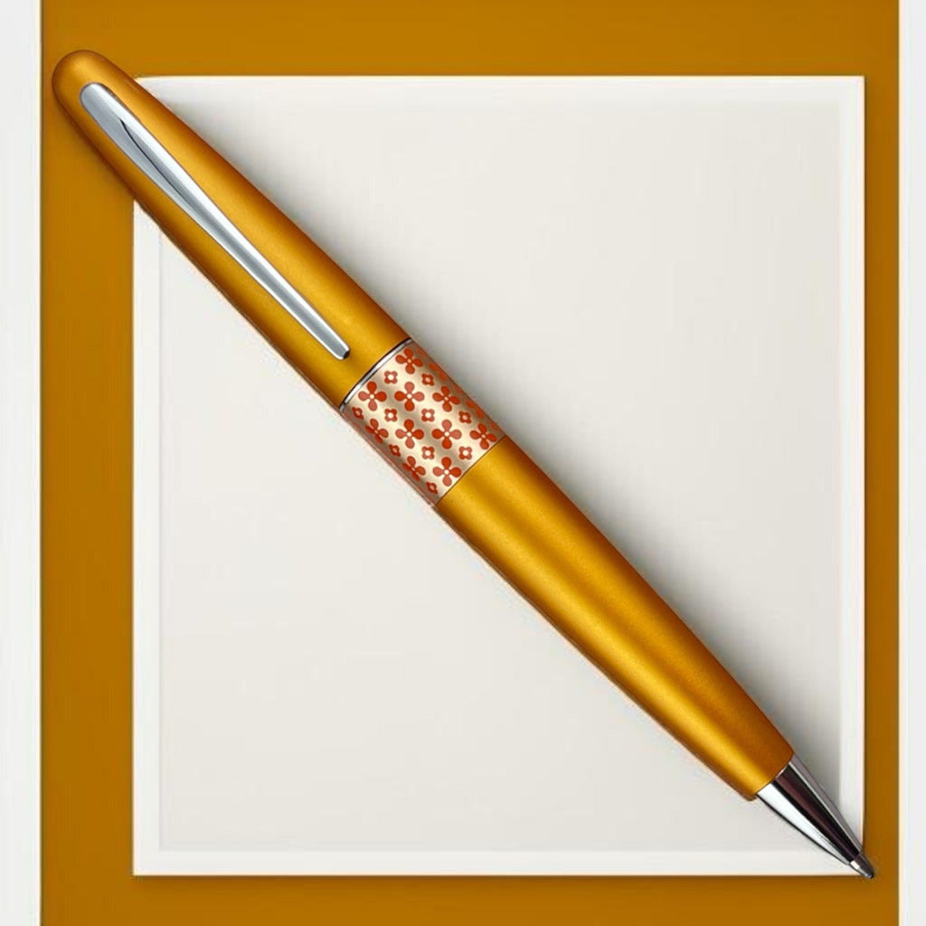 Pilot Metropolitan MR3 Retro Pop Metallic Orange CT Ballpoint Pen BP-MR3-FL